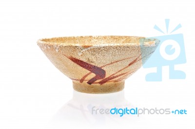 Japanese Rice Bowl Stock Photo