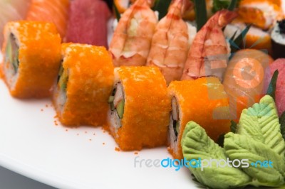 Japanese Sushi Stock Photo