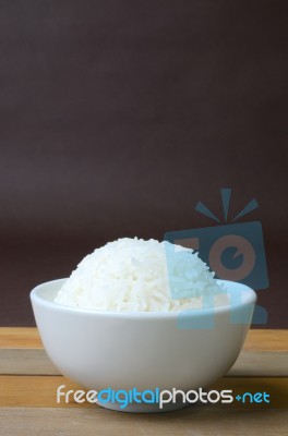 Jasmine Rice Stock Photo