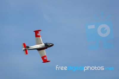 Jet Provost T5 At Airbourne Stock Photo