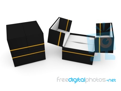 Jewel Box 3d Rendering Stock Image