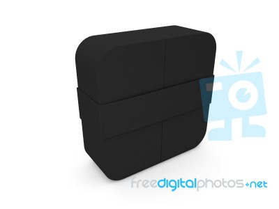 Jewel Box 3d Rendering Stock Image