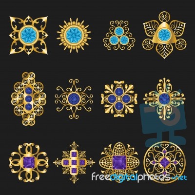 Jewelry Ornaments Stock Image