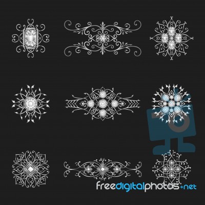 Jewelry Ornaments Stock Image