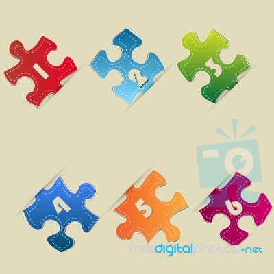 Jigsaw Puzzle Stock Image