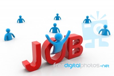 Job Stock Image