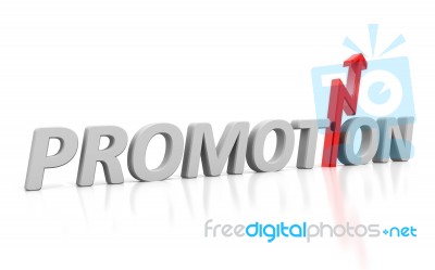 Job Promotion Stock Image