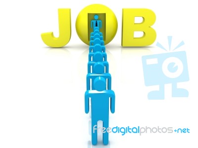 Job Search  Stock Image