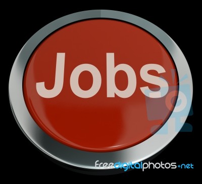 Jobs Button Stock Image