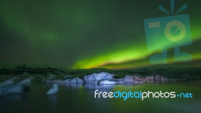 Jokulsarlon Glacial Lagoon, East, Iceland Stock Photo