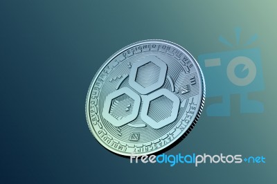 Jsecoin. Javascript Embedded Cryptocurrency Stock Image