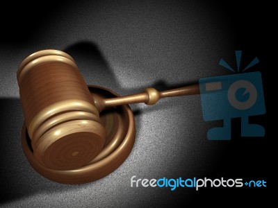 Judges Gavel Stock Image