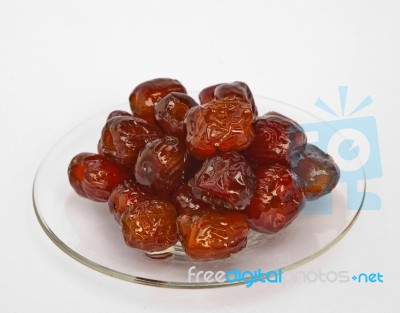 Jujube In Syrub Stock Photo