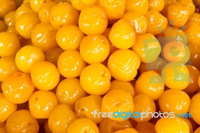 Jujube In Syrub Stock Photo