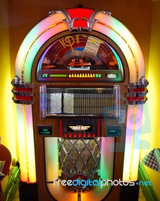 Jukebox Stock Photo