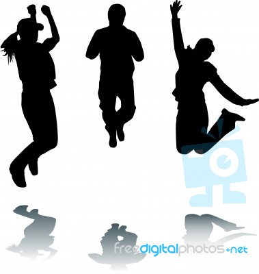 Jump Stock Image