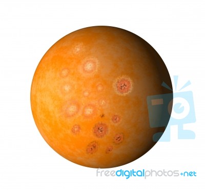 Jupiter Moon Io Stock Image