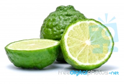 Kaffir Limes Stock Photo