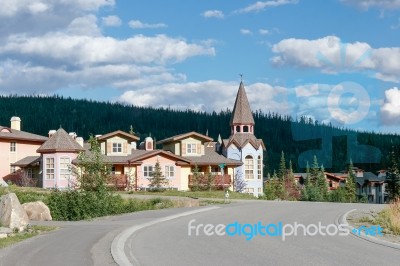 Kamloops, British Columbia/canada - August 11 : New Apartments A… Stock Photo