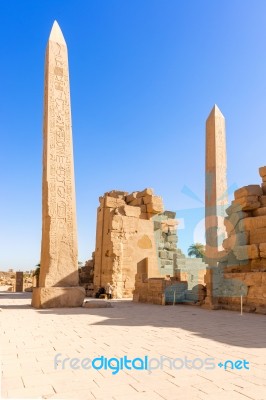 Karnak Temple, Luxor, Egypt Stock Photo