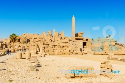 Karnak Temple, Luxor, Egypt Stock Photo