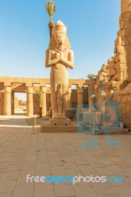 Karnak Temple, Luxor, Egypt Stock Photo