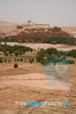 Kasbah Ait Benhaddou Stock Photo