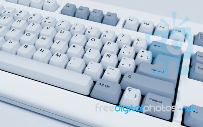 Keyboard Dettaglio Stock Photo