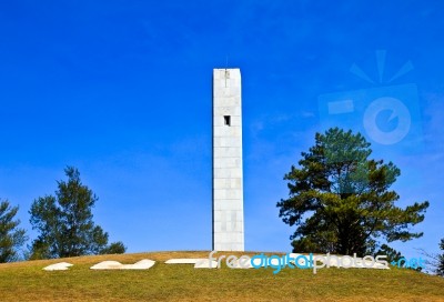 Khao Kho Memorial Sacrifice,thailand Stock Photo