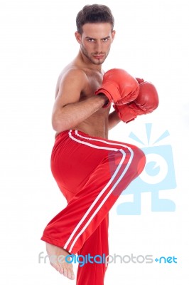 Kickboxing Stock Photo
