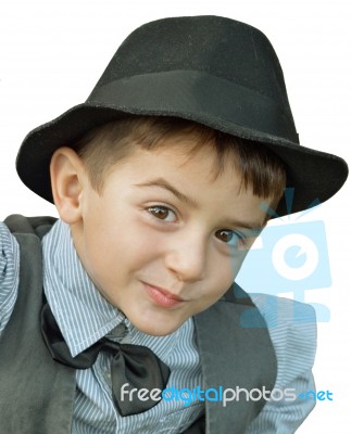 Kid Smiling Stock Photo