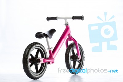 Kids Balance Bike Stock Photo