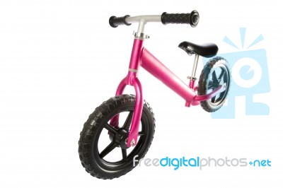 Kids Balance Bike Stock Photo