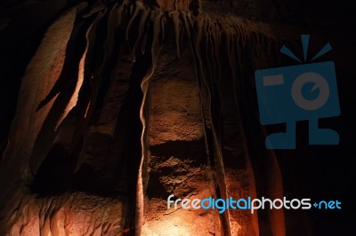 King Soloman Cave In Mole Creek, Tasmania Stock Photo