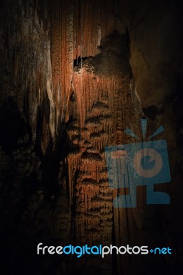 King Soloman Cave In Mole Creek, Tasmania Stock Photo