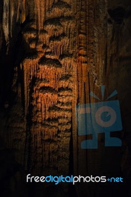 King Soloman Cave In Mole Creek, Tasmania Stock Photo