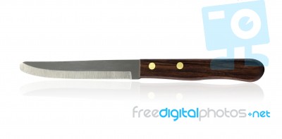 Kitchen Knife Stock Photo