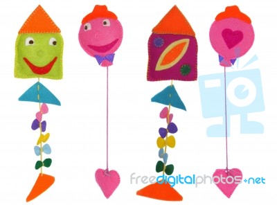 Kite And Balloon Stock Photo