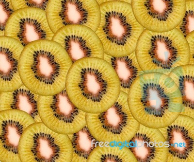 Kiwi Background Stock Photo