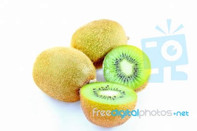 Kiwi Fruits Stock Photo