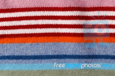 Knit Wool Fabric Stock Photo