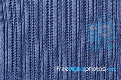 Knit Wool Fabric Texture Stock Photo