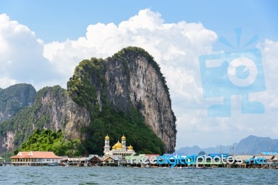 Koh Panyee Or Punyi Island In Summer Stock Photo