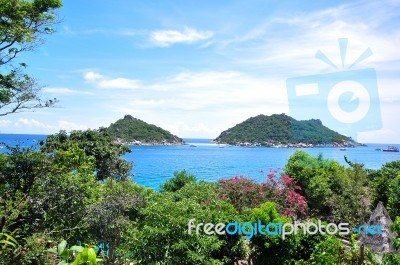 Koh Tao View Point Stock Photo