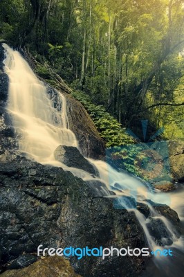 Kondalilla Falls In Kondalilla Falls National Park Stock Photo