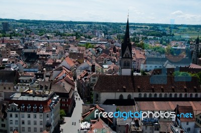 Konstanz City At Lake Constance Stock Photo