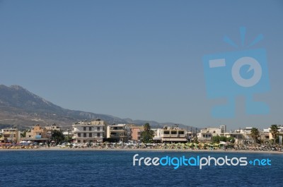 Kos Beach Stock Photo