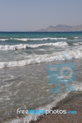 Kos Beach Stock Photo