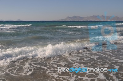 Kos Beach Stock Photo