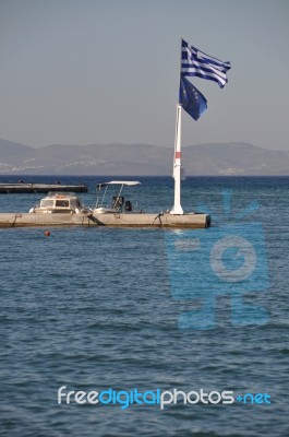 Kos Harbour Stock Photo